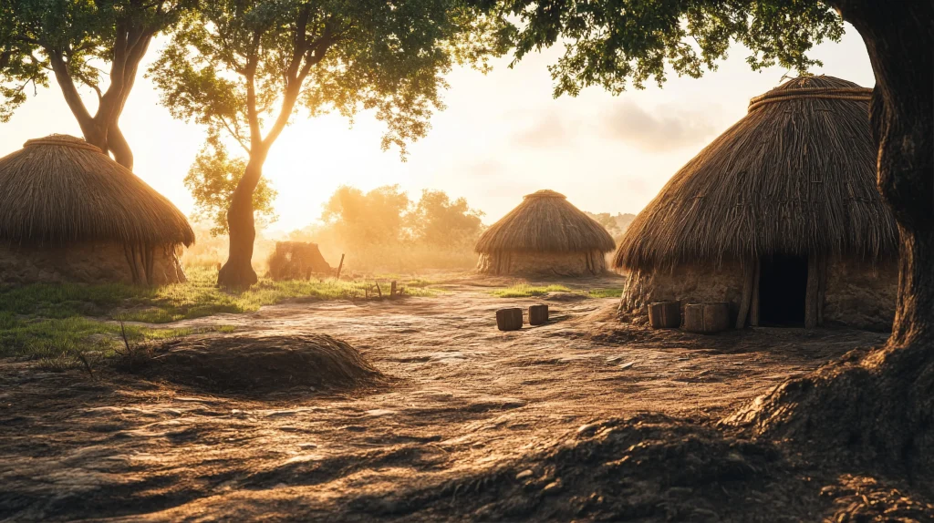 village life and city life paragraph