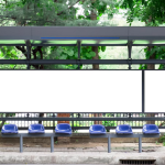 a bus stand paragraph