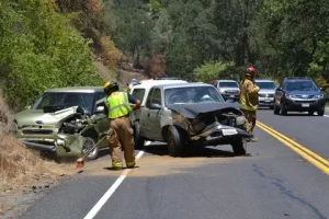 paragraph on road accident