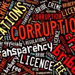 paragraph on corruption
